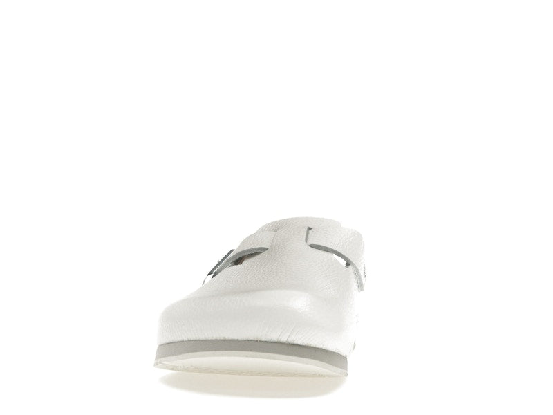 Birkenstock Boston Super Grip Leather White