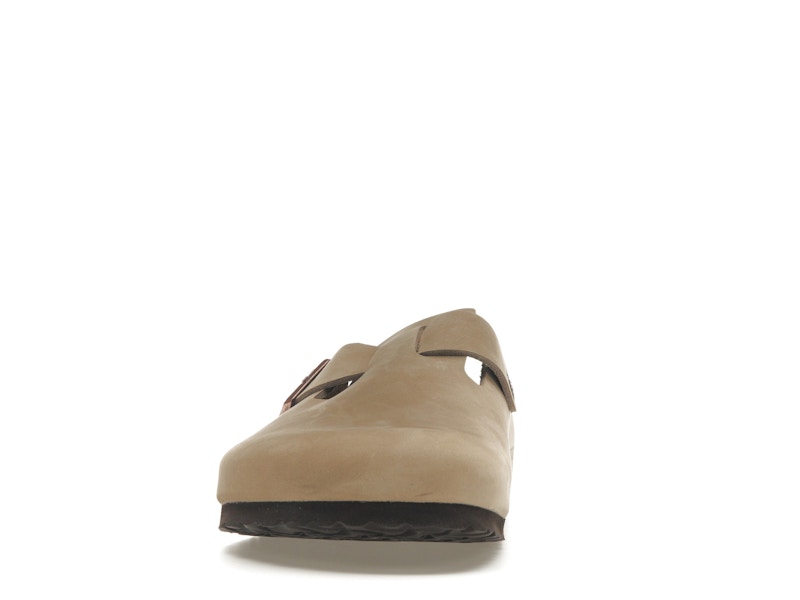 Birkenstock Boston Oiled Leather Tobacco Brown