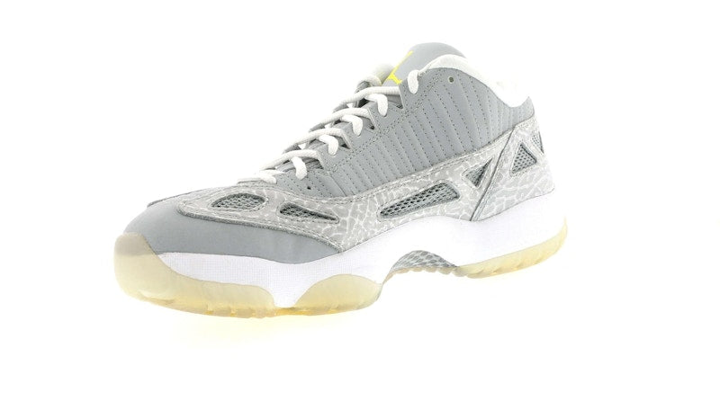 Jordan 11 Retro Low IE Silver Zest