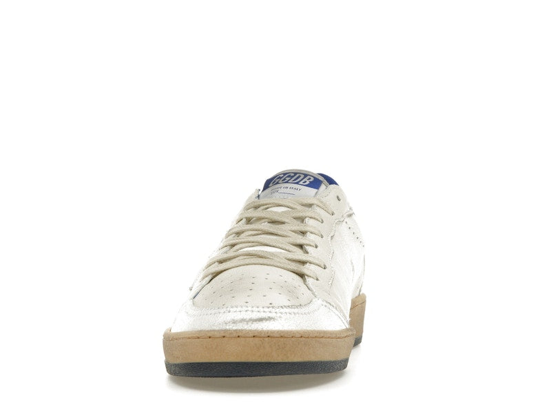 Golden Goose Ball-Star Low White Bluette