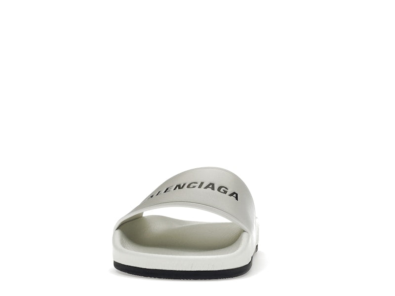 Balenciaga Pool Slide White Black (Women's)