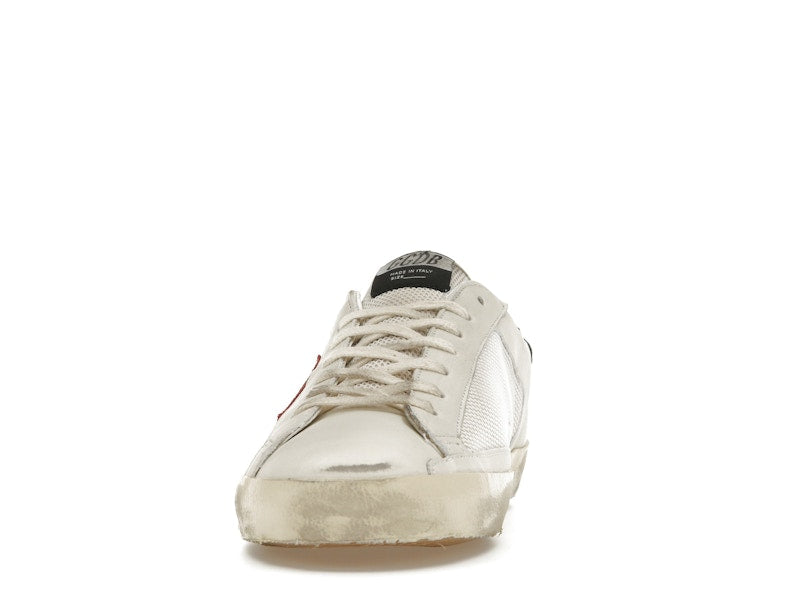 Golden Goose Super-Star White Red Black