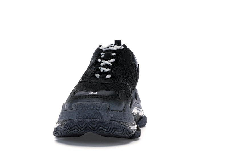 Balenciaga Triple S Clear Sole Black