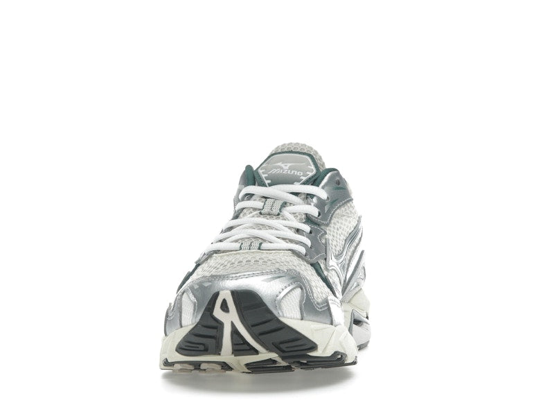 Mizuno Wave Rider 10 White Slate Bistro Green