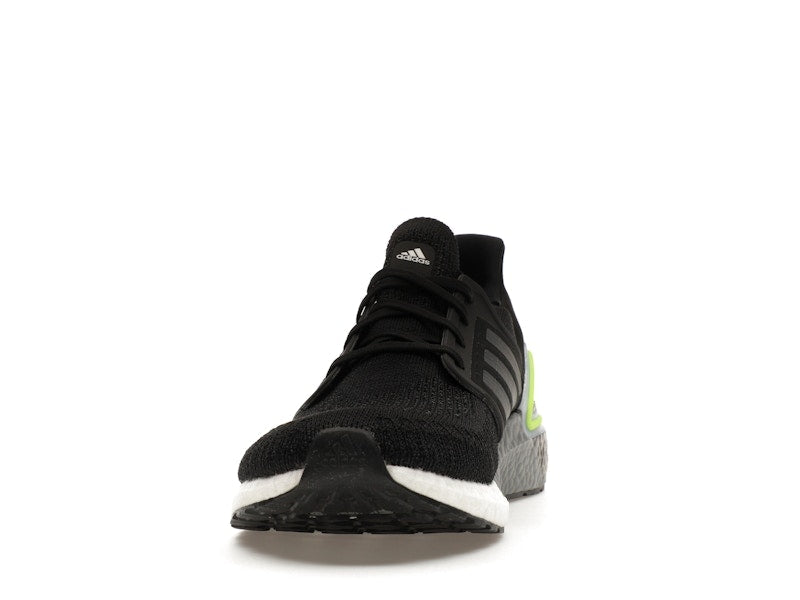 adidas Ultra Boost 20 Core Black Signal Green