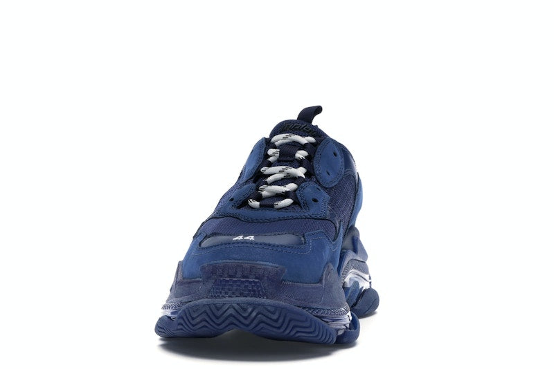 Balenciaga Triple S Clear Sole Navy
