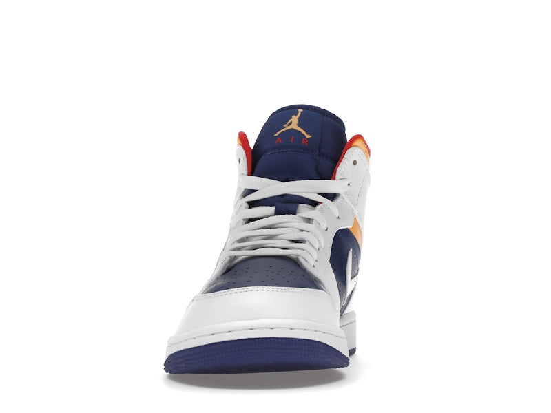 Jordan 1 Mid Royal Blue Laser Orange