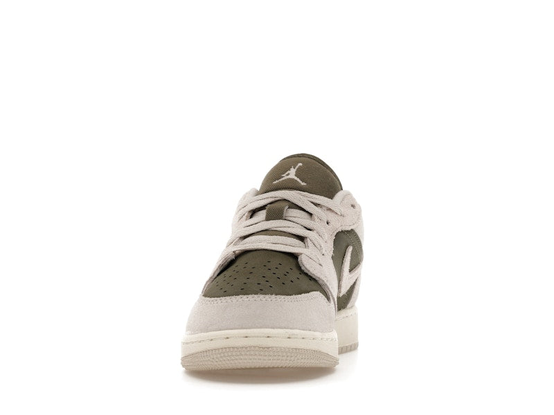 Jordan 1 Low SE Medium Olive Sail (GS)