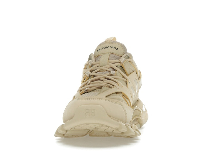 Balenciaga Track Beige Metallic Gold