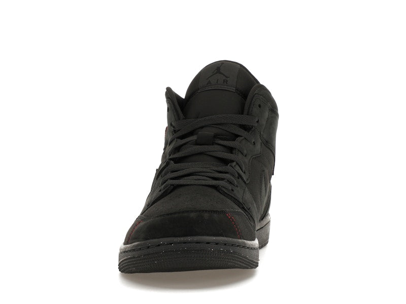 Jordan 1 Mid SE Craft Dark Smoke Red