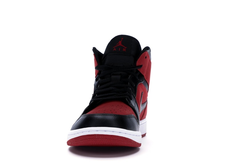 Jordan 1 Mid Gym Red Black
