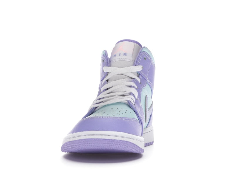 Jordan 1 Mid Purple Aqua