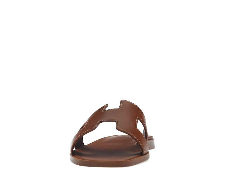 Hermes Oran Sandal Gold Box Calfskin Leather