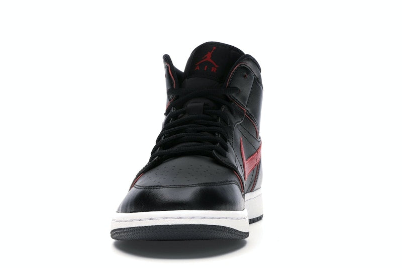 Jordan 1 Retro Mid Black Team Red