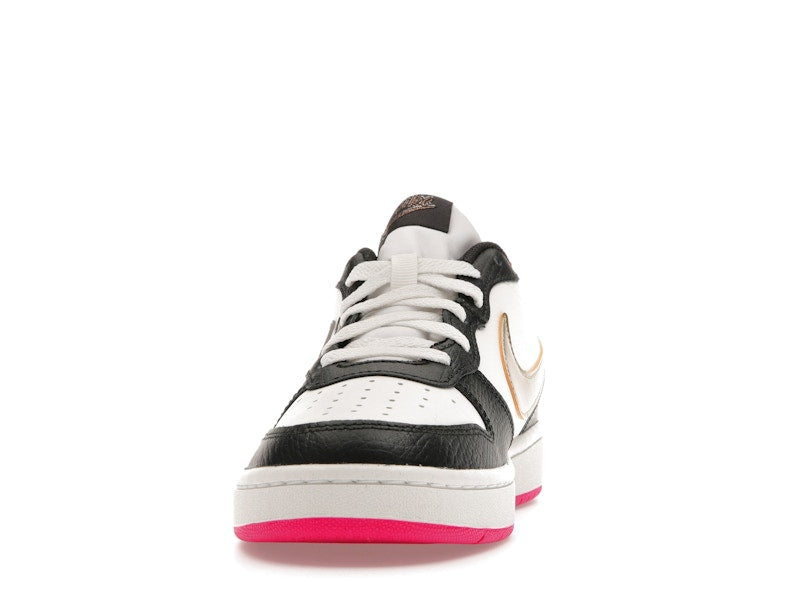 Nike Court Borough Low 2 Off Noir Pink Prime (GS)