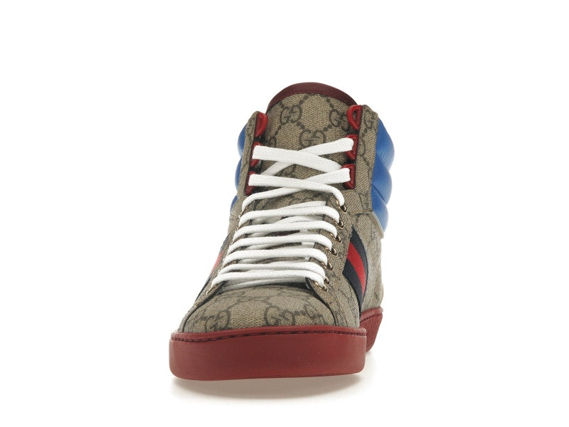 Gucci Ace GG High Top Beige Ebony