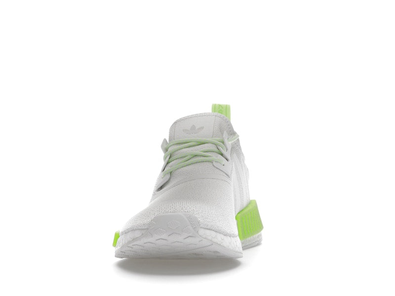 adidas NMD R1 Crystal White Solar Green