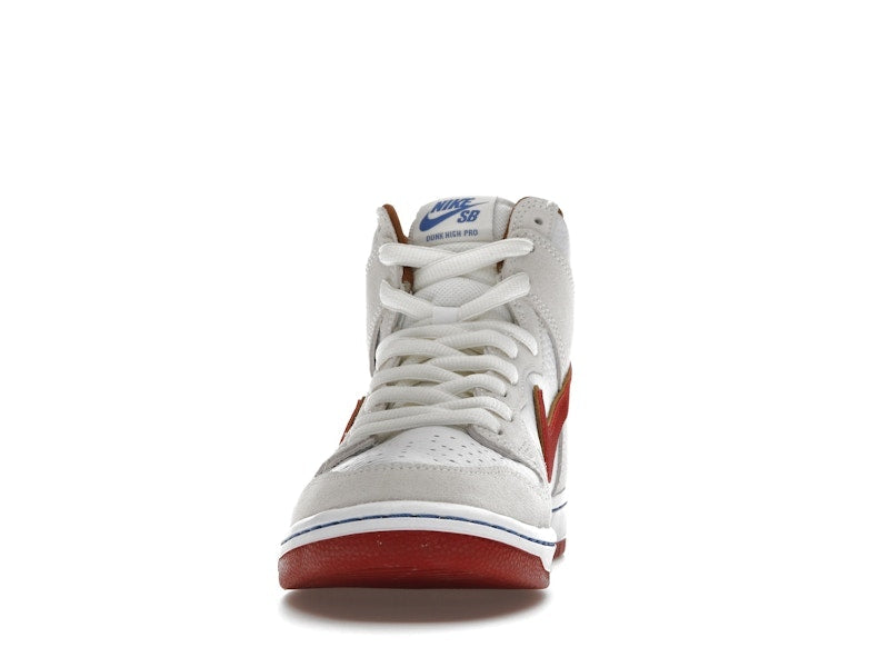 Nike SB Dunk High Sail Bright Crimson