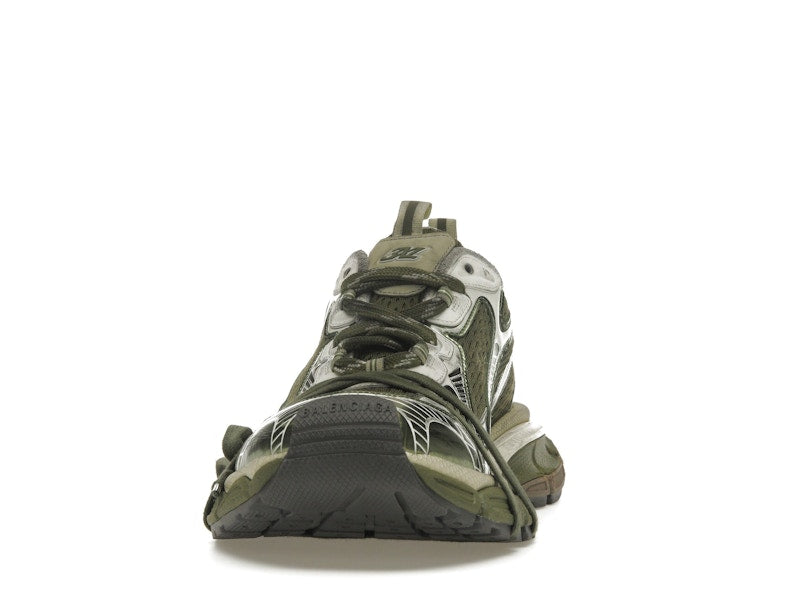 Balenciaga 3XL Dark Green Light Beige