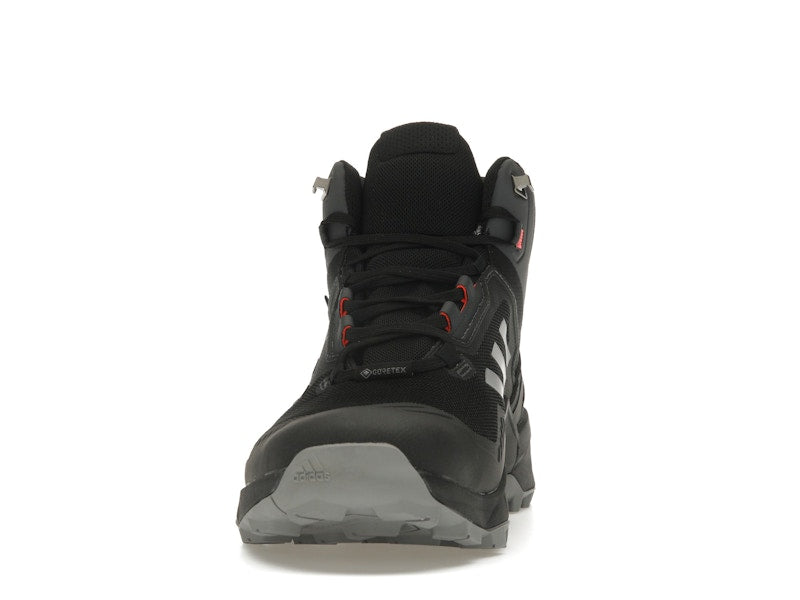 adidas Terrex Swift R3 Mid GTX Core Black Grey Solar Red