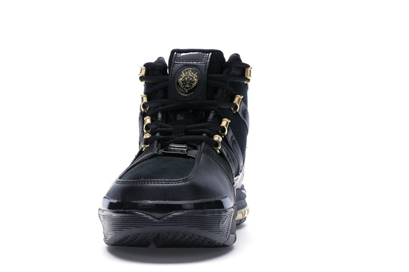 Nike LeBron Zoom 3 Black Metallic Gold