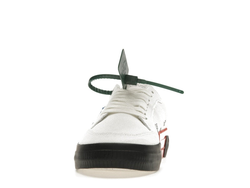 OFF-WHITE Low Vulcanized Canvas White Blue