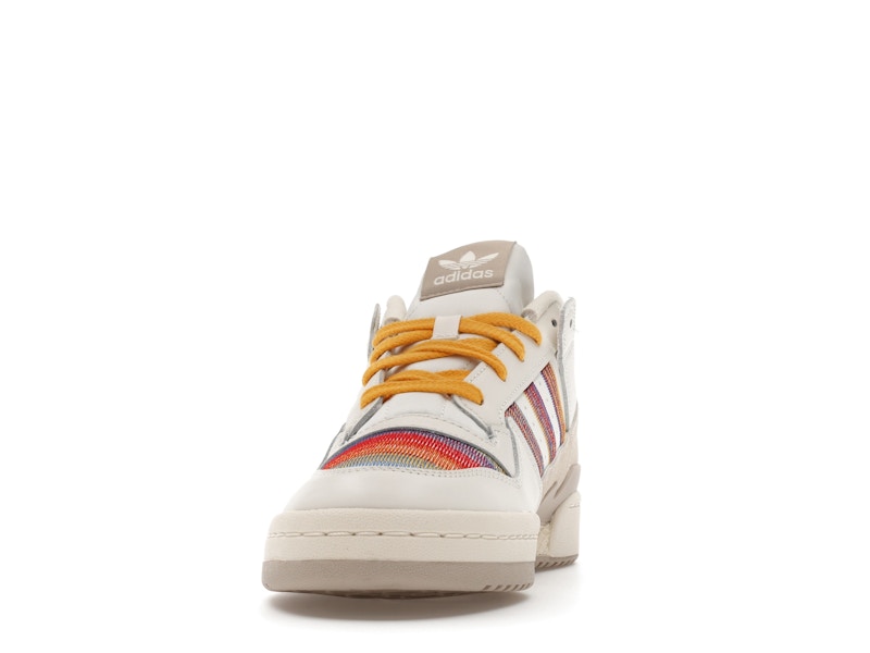 adidas Forum Low CL Cloud White Better Scarlet Blue Bird