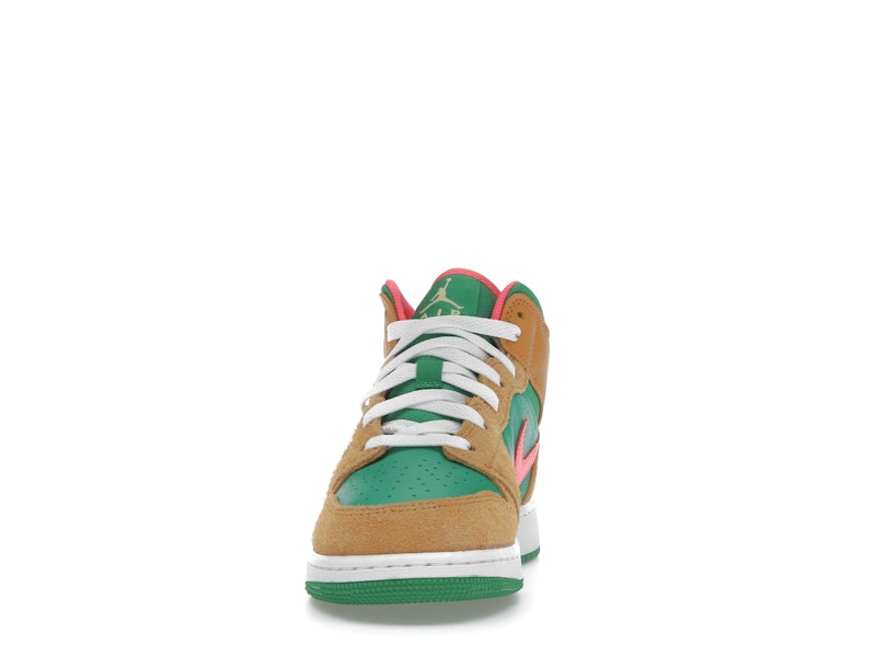 Jordan 1 Mid SE Chutney Lucky Green (GS)