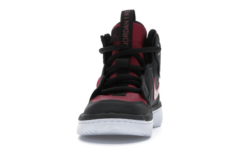 Jordan 1 High React Black Noble Red