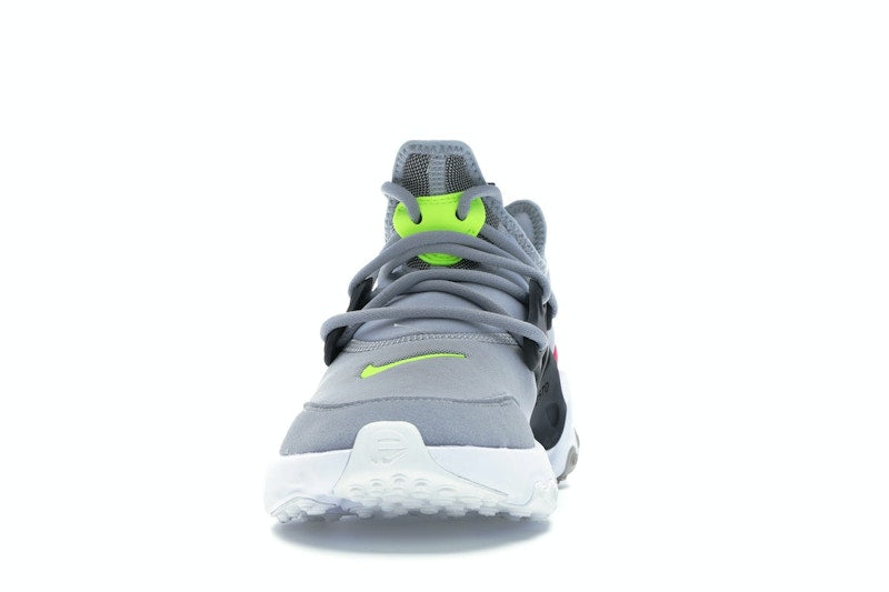 Nike React Presto Wolf Grey Black Rush Pink Volt (GS)