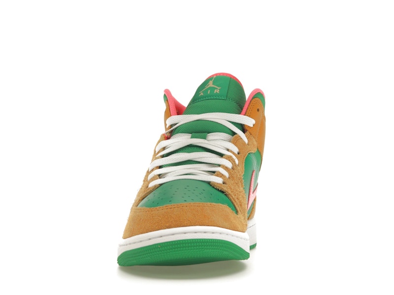 Jordan 1 Mid SE Wheat Watermelon