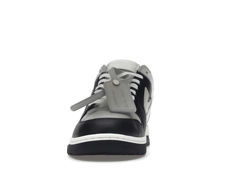 OFF-WHITE Out Of Office OOO Low Tops Light Grey Black