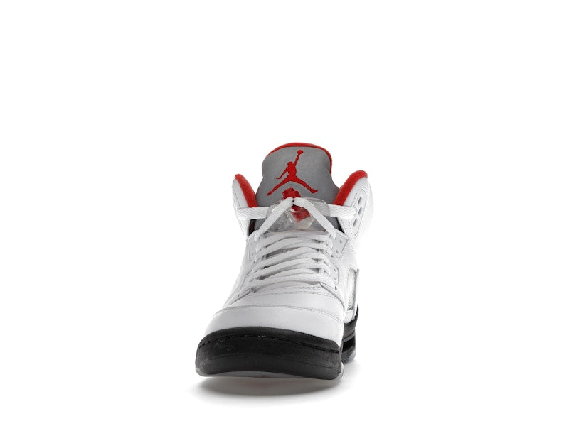 Jordan 5 Retro Fire Red Silver Tongue (2020) (GS)