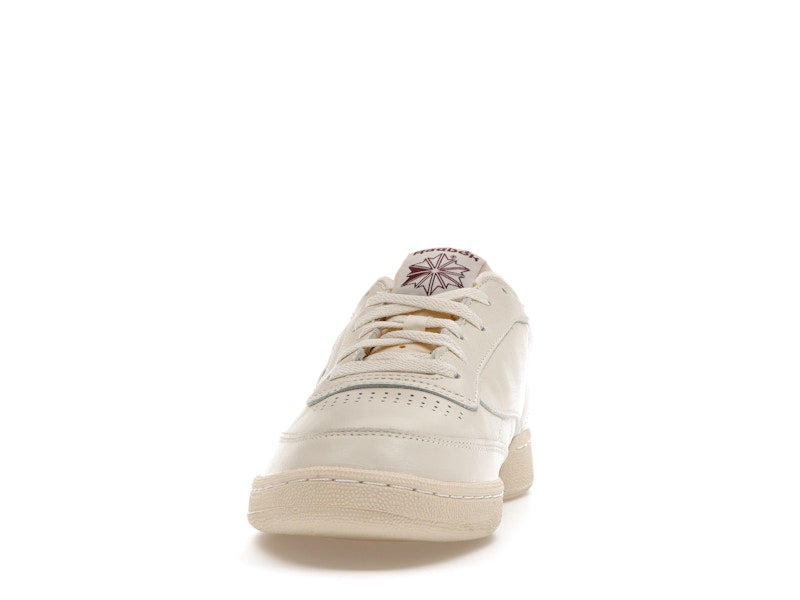 Reebok Club C 85 Chalk Alabaster Maroon