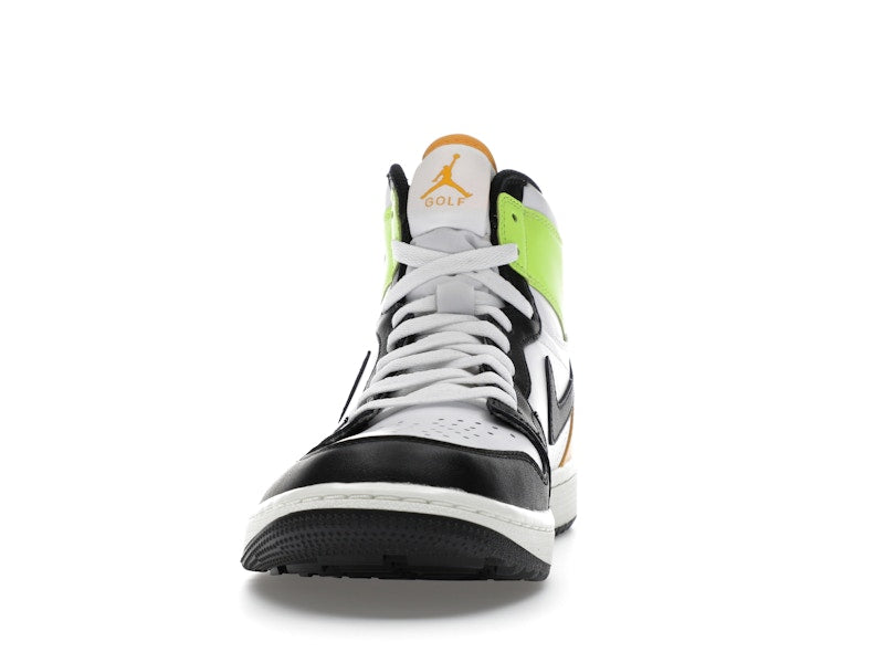 Jordan 1 Retro High Golf White University Gold Volt Black