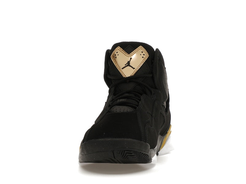 Jordan True Flight Black Metallic Gold