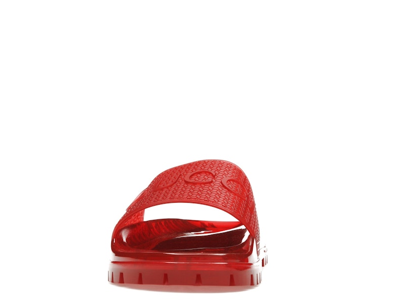 adidas x Gucci Adilette Slide Red
