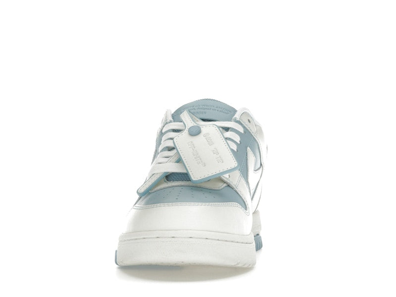 OFF-WHITE Out Of Office OOO Low Tops Light Blue White