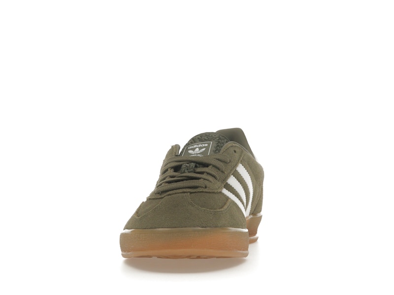 adidas Gazelle Indoor Olive Strata Cloud White Gum