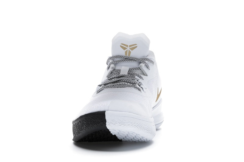 Nike Mamba Fury White Metallic Gold
