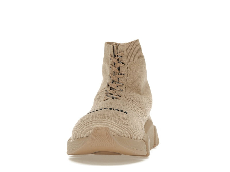Balenciaga Speed 2.0 Lace Up Beige