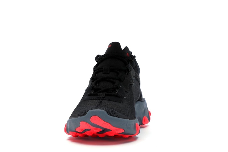 Nike React Element 55 Black Solar Red