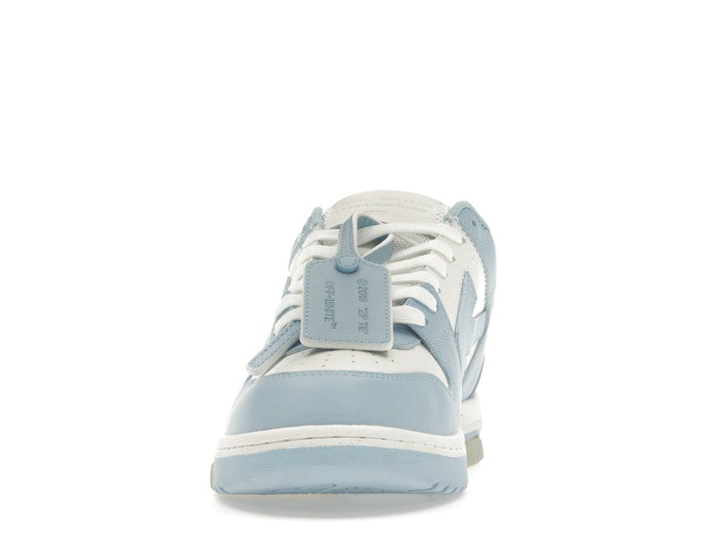 OFF-WHITE OOO Low Out Of Office Calf Leather White Light Blue
