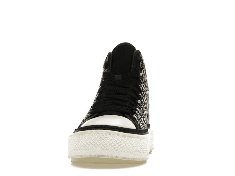AMIRI Court Hi All Over Logo Black White