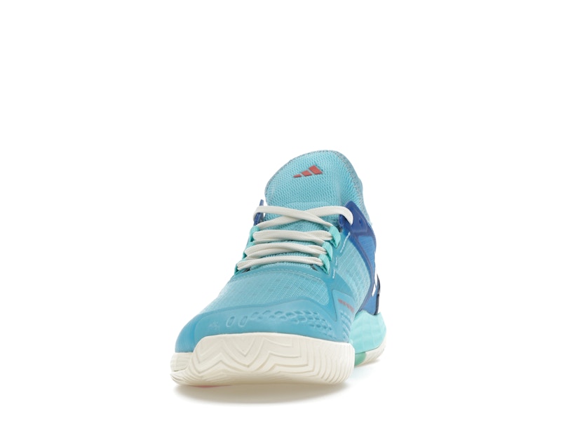 adidas Adizero Ubersonic 4.1 Light Aqua Off White Flash Aqua