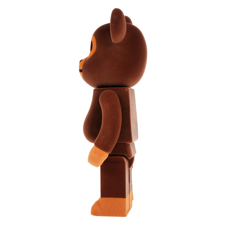 Bearbrick x Bape Baby Milo Flocky Ver. 100% & 400% Set