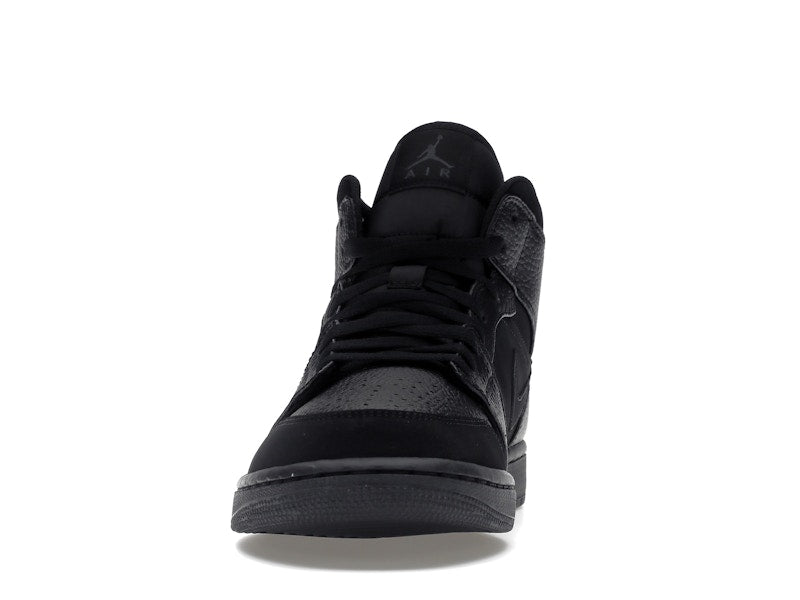 Jordan 1 Mid Black Dark Smoke Grey