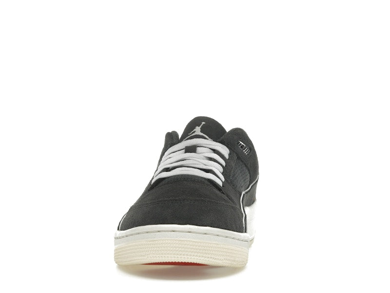 Jordan Flight Court Anthracite Sail Varsity Red White