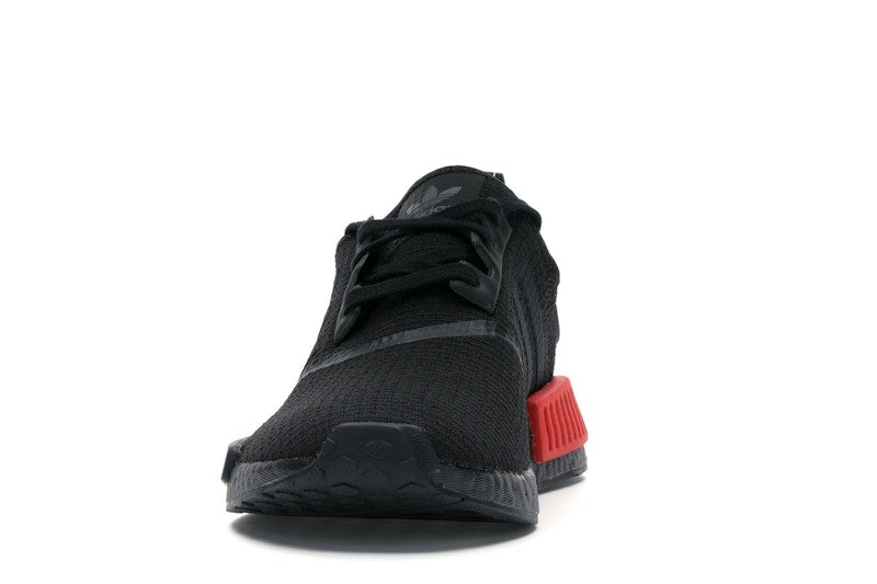 adidas NMD R1 Core Black Lush Red