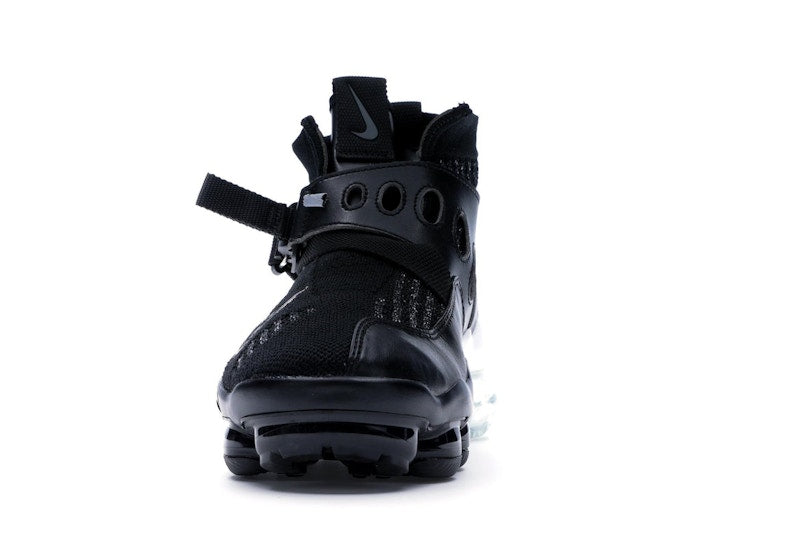 Nike Air VaporMax Premier Flyknit Black Metallic Silver White